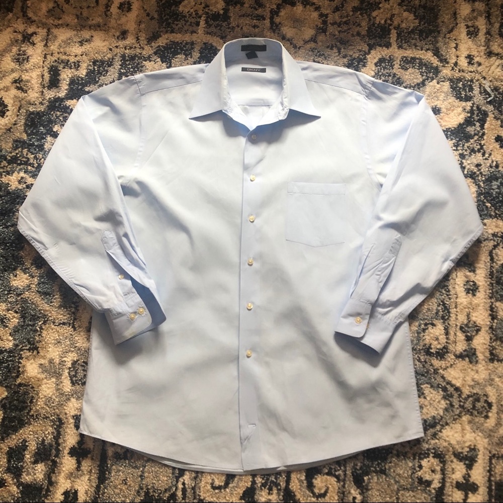 DKNY Light Blue Button Down Shirt